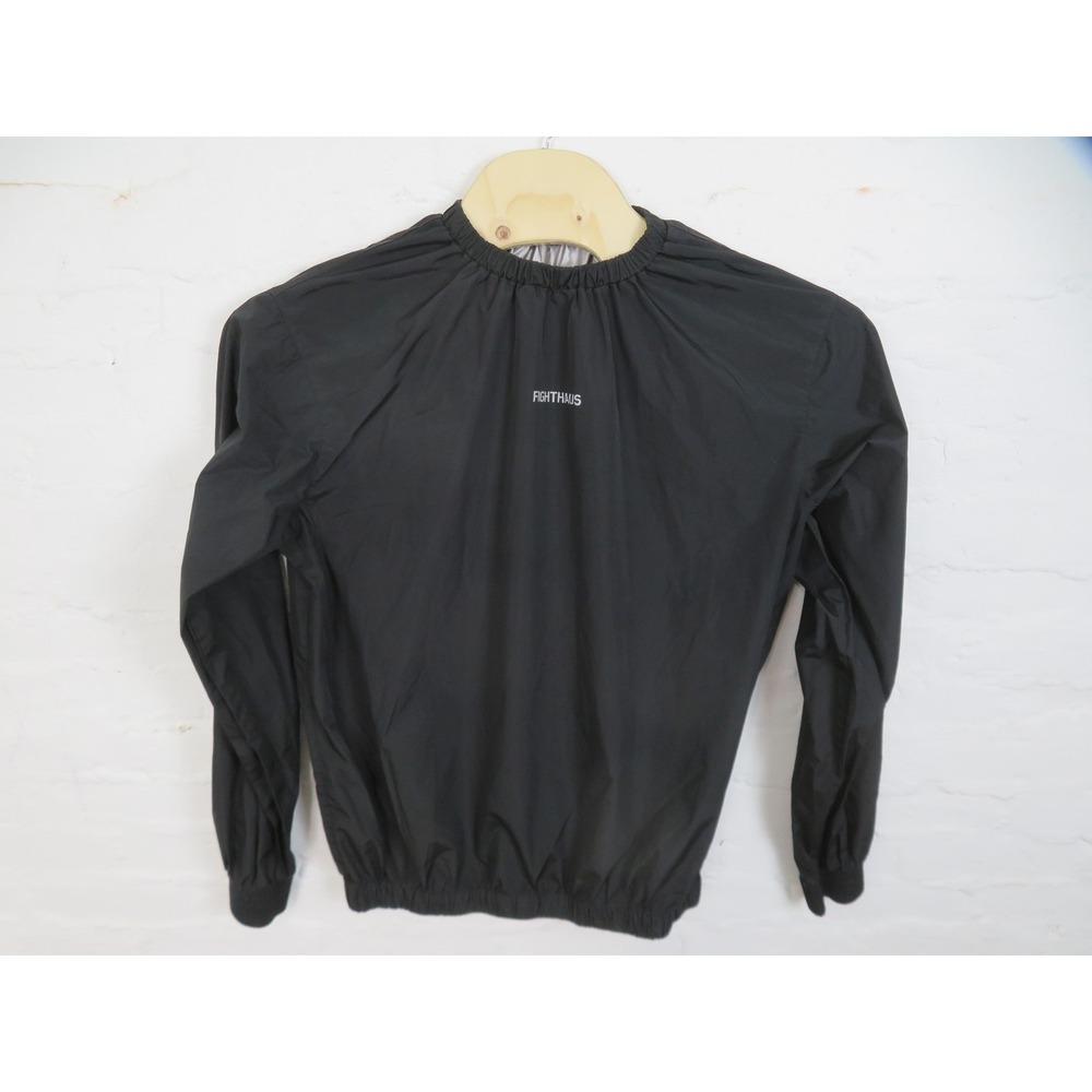 Fighthaus Contender Sauna Shirt Mens XL Black Long Sleeve Pullover Sweat Gym